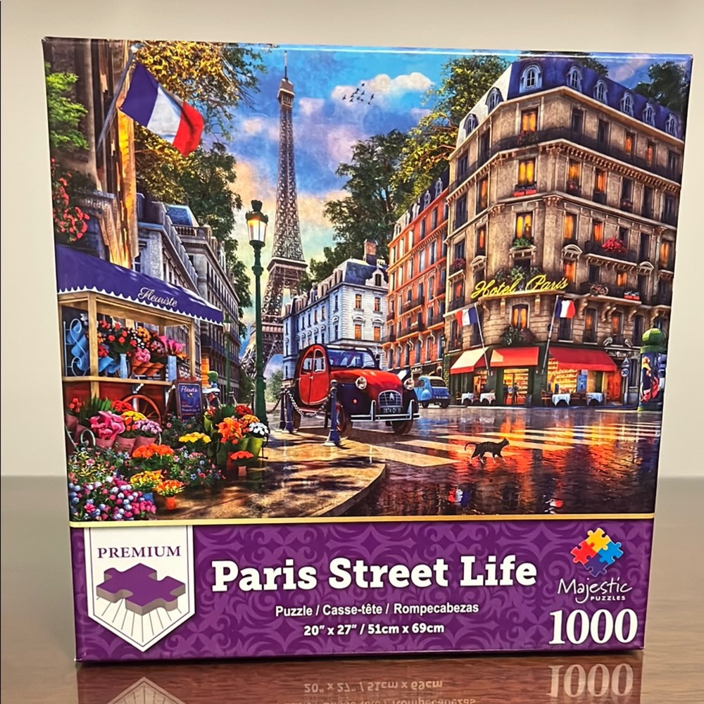 EUC Paris Street Life 1000 Piece Puzzle